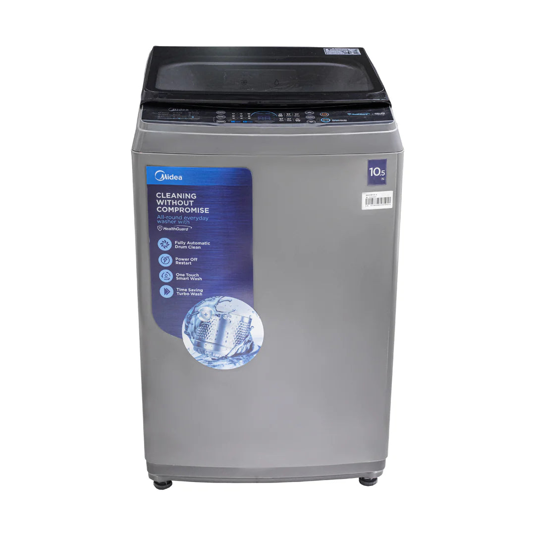 Midea Top Load Washing Machine 10.5Kg Grey (MA200W105/G)