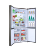 Haier Thermocool Fridge Side By Side 610L Silver (HTF-610DM7(UK))
