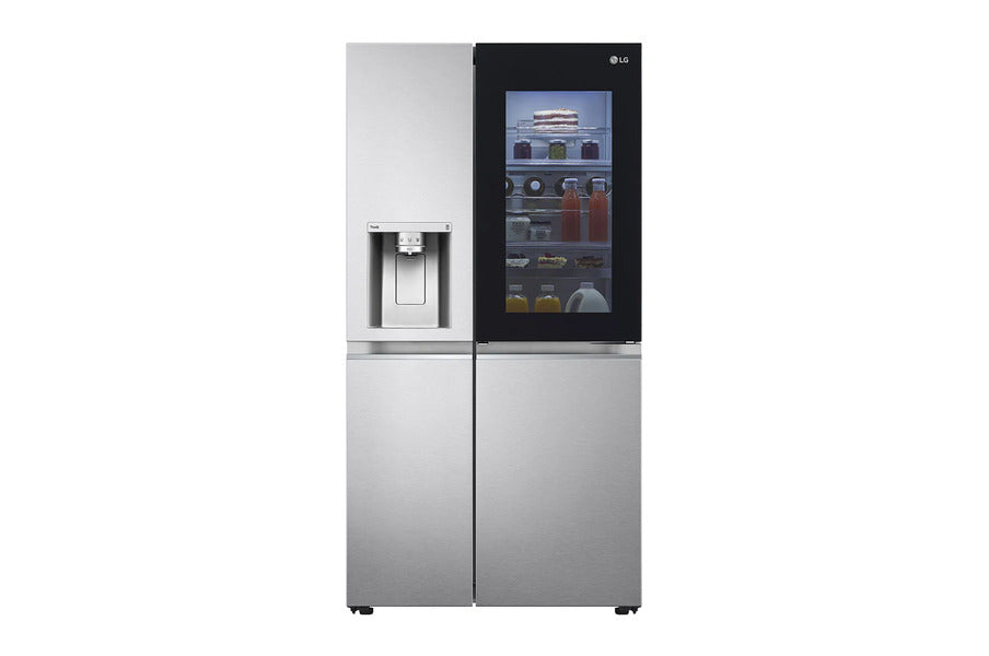 LG Inverter Fridge Side by Side 674L Silver (257 CSES-X) InstaView Door-in-Door