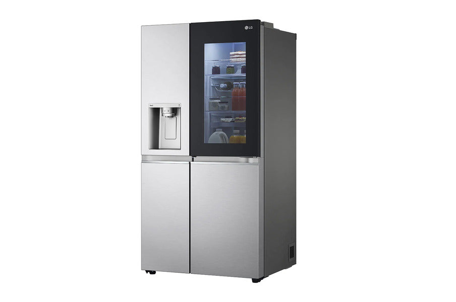 LG Inverter Fridge Side by Side 674L Silver (257 CSES-X) InstaView Door-in-Door