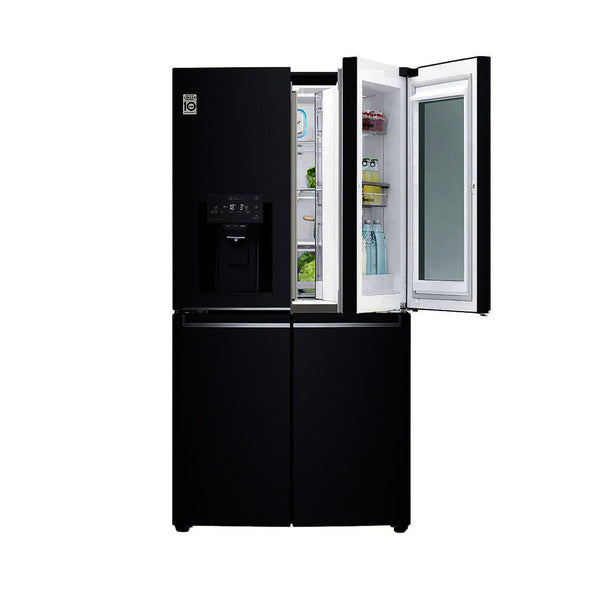 LG Inverter Fridge Side by Side 889L Black (X31FMQHL) InstaView 4 Doors