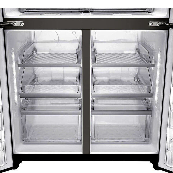LG Inverter Fridge Side by Side 889L Black (X31FMQHL) InstaView 4 Doors