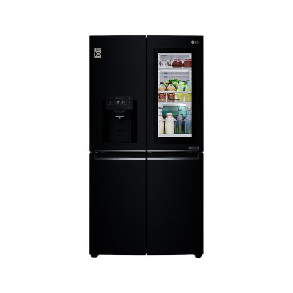 LG Inverter Fridge Side by Side 889L Black (X31FMQHL) InstaView 4 Doors