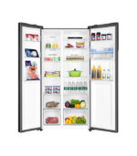 Haier Thermocool Inverter Fridge Side by Side 540L Black (HRF-540WBS)