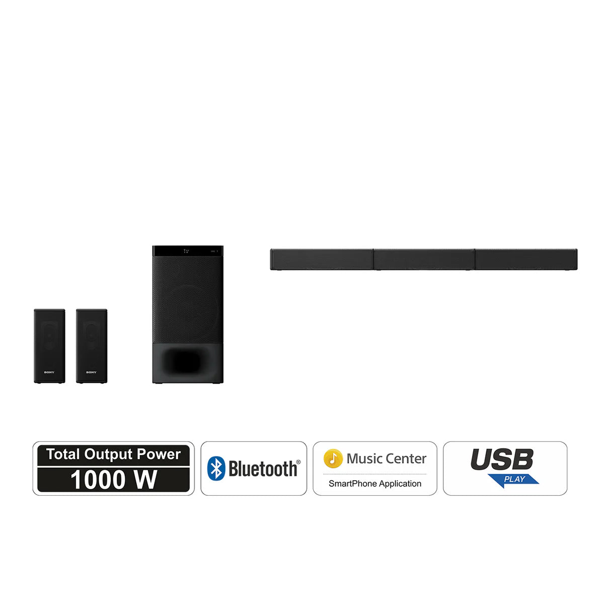 Sony Sound Bar (HT-S500RF) high Dolby