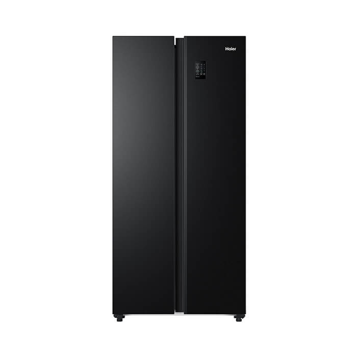 Haier Thermocool Inverter Fridge Side by Side 510L Black (HRF-520IBS)