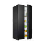 Haier Thermocool Inverter Fridge Side by Side 510L Black (HRF-520IBS)