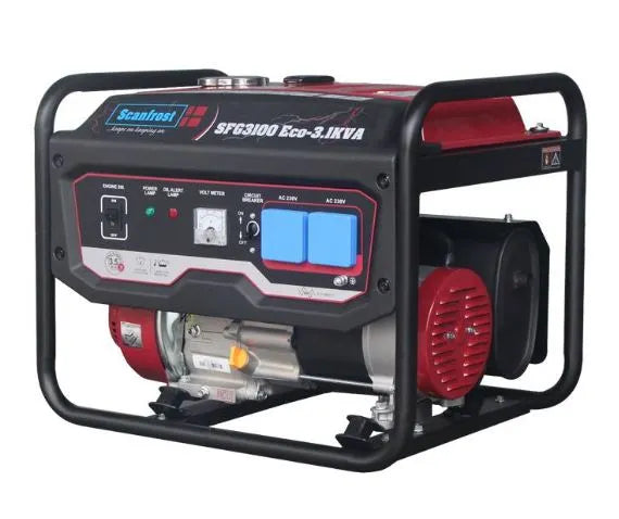 Scanfrost Generator 3.1kVA Electric Recoil Start (SFG3100 Eco) 100% Copper Coil