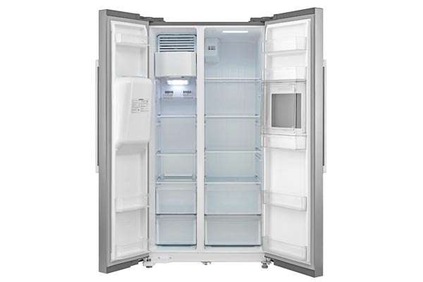 Midea Fridge Side by Side 490L Stainless Steel (MDRS678FGF02) with Water Dispenser