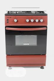 Scanfrost Gas Cooker 60x60Cm Burgundy 4Gas Burners with Gas Oven (CK6302R)