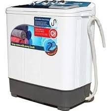 Scanfrost Twin Top Washing Machine 8Kg white (SFWMTTB)