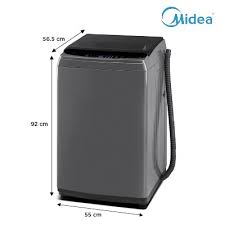 Midea Top Load Washing Machine 8Kg Grey (MA200W80/G)