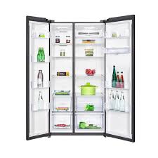 TCL Fridge Side By Side 790L Inox (P790SBS-VCM) With Water Dispenser