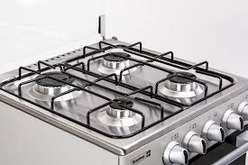 Scanfrost Gas Cooker 50x50Cm Grey 4Gas Burners with Gas Oven (SFC5401S)
