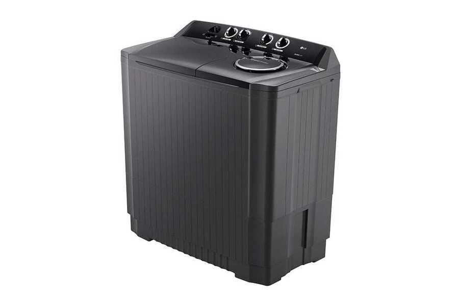 LG Twin Tub Washing Machine 16Kg Black (1861RWNT)