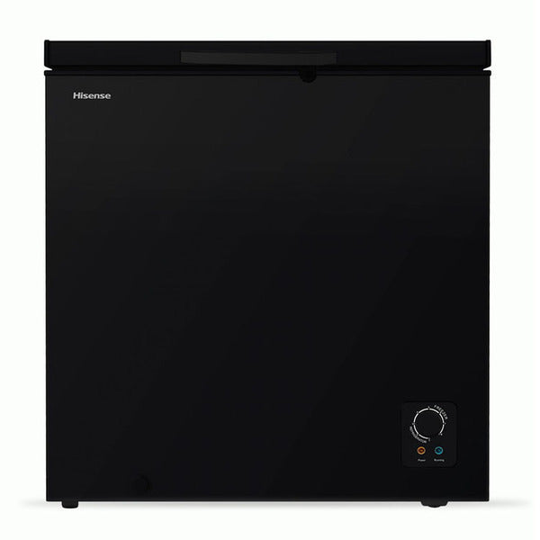 Hisense Chest Freezer 189L Black (250SH) Glass Door