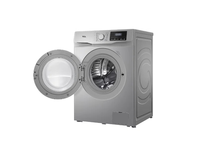 TCL Front Load Washing Machine 9Kg Grey (P609FLS) Inverter