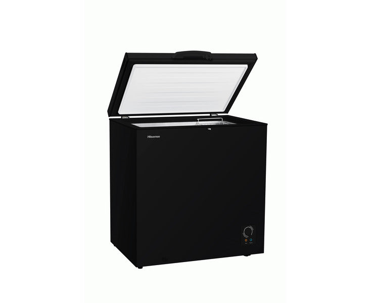 Hisense Chest Freezer 189L Black (250SH) Glass Door