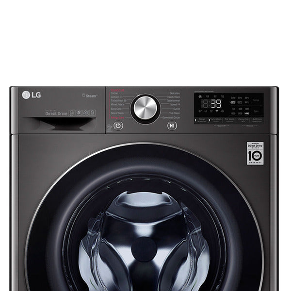 LG Front Load Washing Machine 10.5Kg Black (4V3RYP6JE)