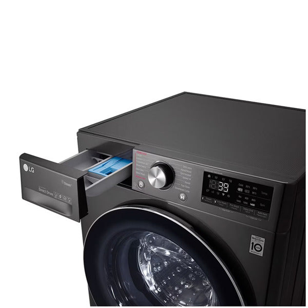 LG Front Load Washing Machine 10.5Kg Black (4V3RYP6JE)