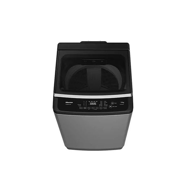 Hisense Top Load Washing Machine 13Kg Titanium Grey (1302S-WTJA)