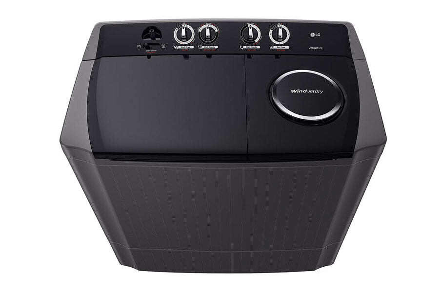 LG Twin Tub Washing Machine 16Kg Black (1861RWNT)