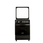 Scanfrost Gas Cooker 60x60Cm Black 4Gas Burners with Gas Oven (CK6302B)