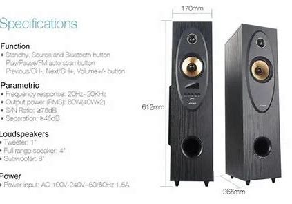 F&D Audio Tower Speaker T-35X