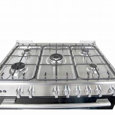 Midea Gas Cooker 90x60cm 5Gas Stainless Steel (9060-5G028)