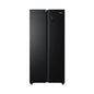 Haier Thermocool Inverter Fridge Side by Side 510L Black (HRF-520IBS)