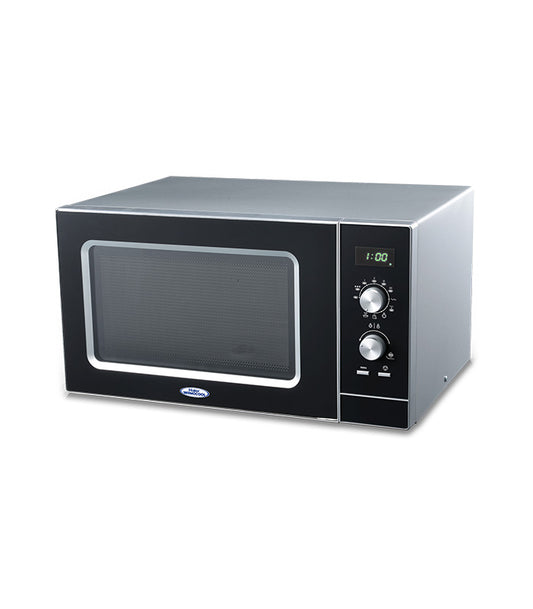 Haier Thermocool Microwave Grill Oven 25L Silver Black Panel (P90N30EP-ZK)