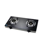 Haier Thermocool Table Top Cooker 2 Hob Burner Black (TGC-2GA GLASS DUO)