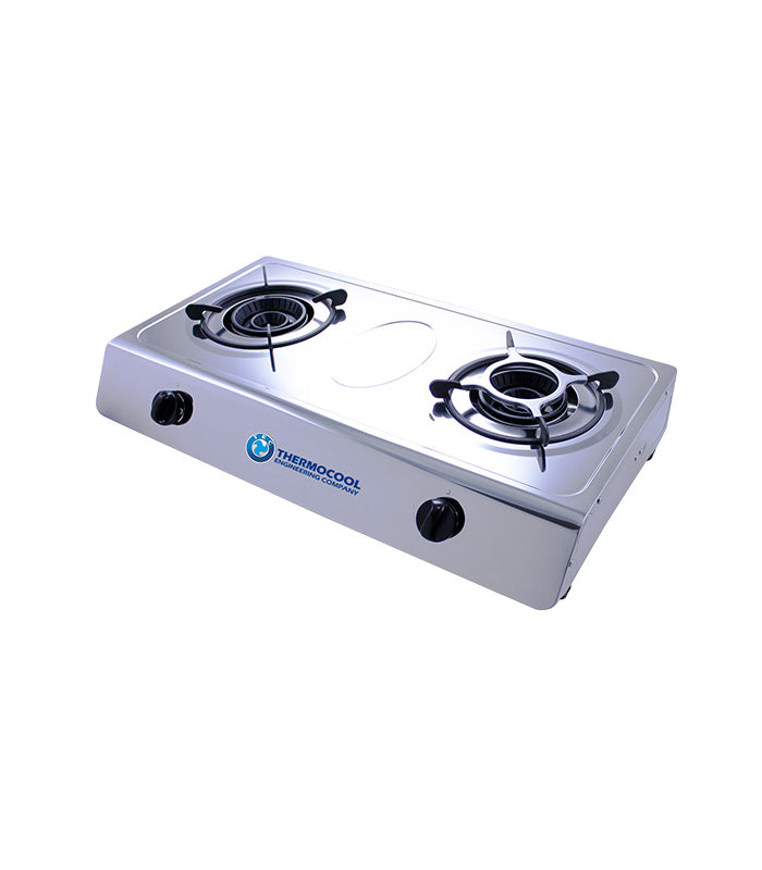 Haier Thermocool Table Top Cooker 2 Hob Burner Stainless Body (TGC-2SA STAINLESS DUO2.5kVA/2.0kW