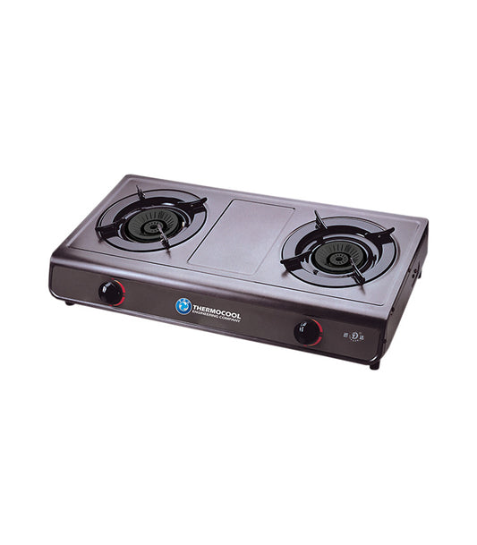 Haier Thermocool Tabletop Cooker 2 Hob Burner Teflon Body (TGC-2TA TEFLON DUO)