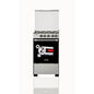 Scanfrost Gas Cooker 50x50Cm Grey 4Gas Burners with Gas Oven (SFC5402S)