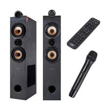 F&D Audio Tower Speaker with Karaoke Mic T-70X