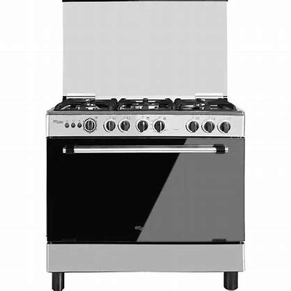 Midea Gas Cooker 90x60cm 5Gas Stainless Steel (9060-5G028)