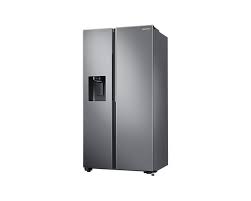 Samsung Inverter Fridge Side By Side Grey 660L (RS64R5111M9/UT/NK) With Water dispenser