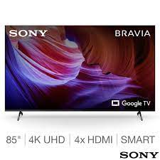 Sony TV 85" Smart 4k (KD-85X85K) Google TV