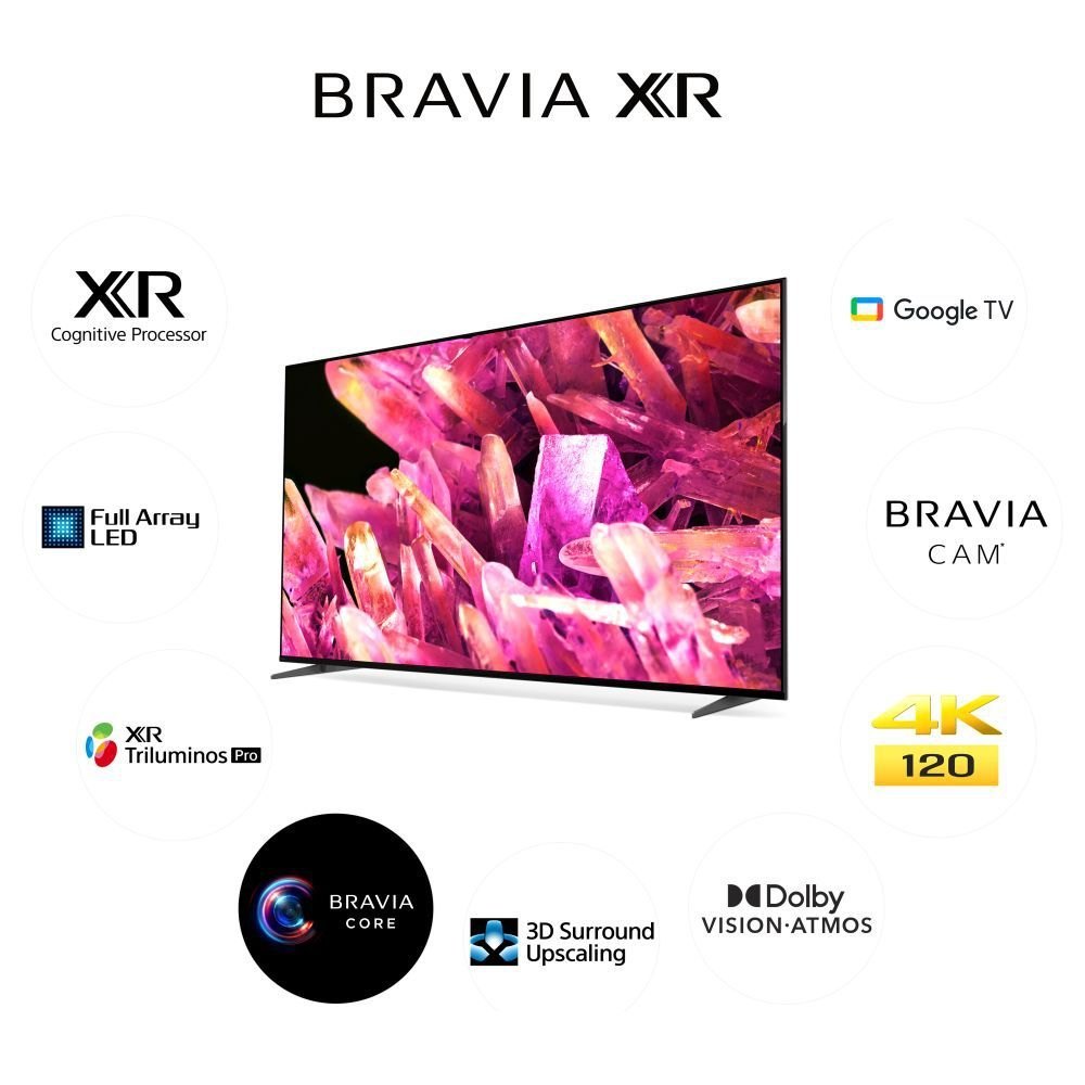 Sony TV 85" Smart 4k (XR-85X90K) Google TV