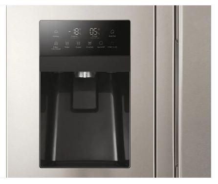 Haier Thermocool Inverter Fridge Side By Side with Water & Ice dispenser 515L Silver (HSR3918FIMP(UK))